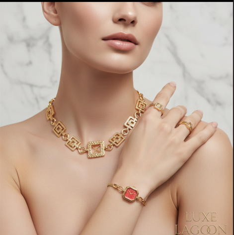 The Velvet Ruby Timepiece